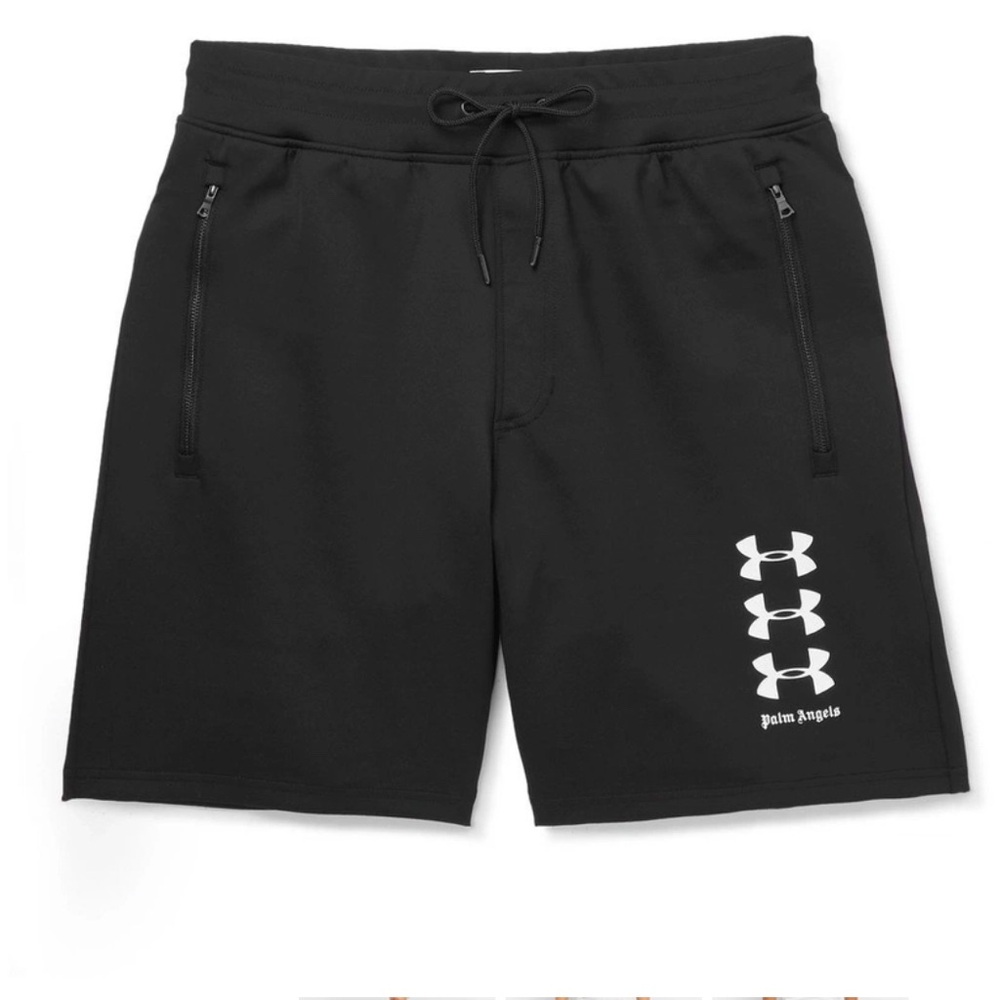 Palm angels x under armour stretch jersey shorts